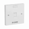 D-Link NFP-0WHI11 – Cat6 Single Faceplate White
