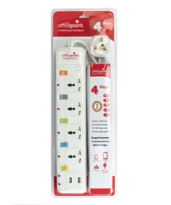 Office Point Extension Socket 4WAY+USB 205U