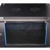 Office Point Wall Mount Cabinet 9U 600x600mm with 6-Way PDU