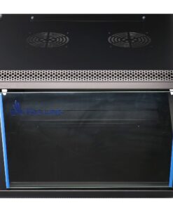 Office Point Wall Mount Cabinet 9U 600x600mm with 6-Way PDU