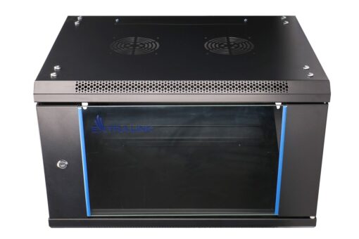 Office Point Wall Mount Cabinet 9U 600x600mm with 6-Way PDU