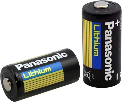 Panasonic CR123A 3V Lithium Batteries