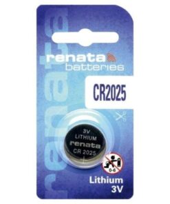 Renata CR2025 Lithium Coin Cell Battery 1-Pack