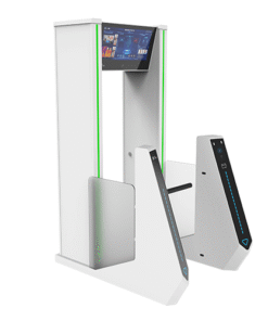 ZKTeco ZK MD6000S Walk-Through Metal Detector with Turnstile