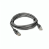 D-Link NCB-C6UBLKR1-1 – Cat6 UTP 24 AWG PVC Round Patch Cord, 1m, Black Colour