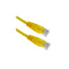 D-Link NCB-C6UYELR1-3 – Cat6 UTP 24 AWG PVC Round Patch Cord, 3m, Yellow Colour