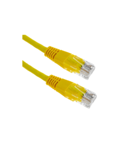 D-Link NCB-C6UYELR1-3 – Cat6 UTP 24 AWG PVC Round Patch Cord, 3m, Yellow Colour