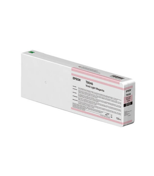 Epson T80460 / T55K6 Vivid Light Magenta Ink Cartridge (700ml) – Compatible with Epson Printers (C13T804600 / C13T55K600)