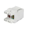 D-Link NKJ-C6WHI1B21 – Cat6 UTP 180° Punch Down Keystone Jack White