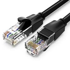 D-Link NCB-C6UBLKR1-3 – Cat6 UTP 24 AWG PVC Round Patch Cord, 3m, Black Colour