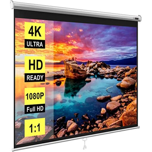 Office Point 03PSN1002 Projector Screen Wall-Mount 96×72 (4:3)