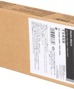 Epson C13T54X800 UltraChrome HDX/HD Matte Black Ink Cartridge – 350ml – Compatible with Epson SureColor Printers
