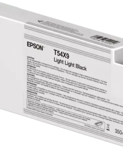 Epson C13T54X900 UltraChrome HDX/HD Light Light Black Ink Cartridge – 350ml – Compatible with Epson SureColor Printers