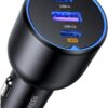 UGREEN 130W 3-Port Fast Car Charger - EC705
