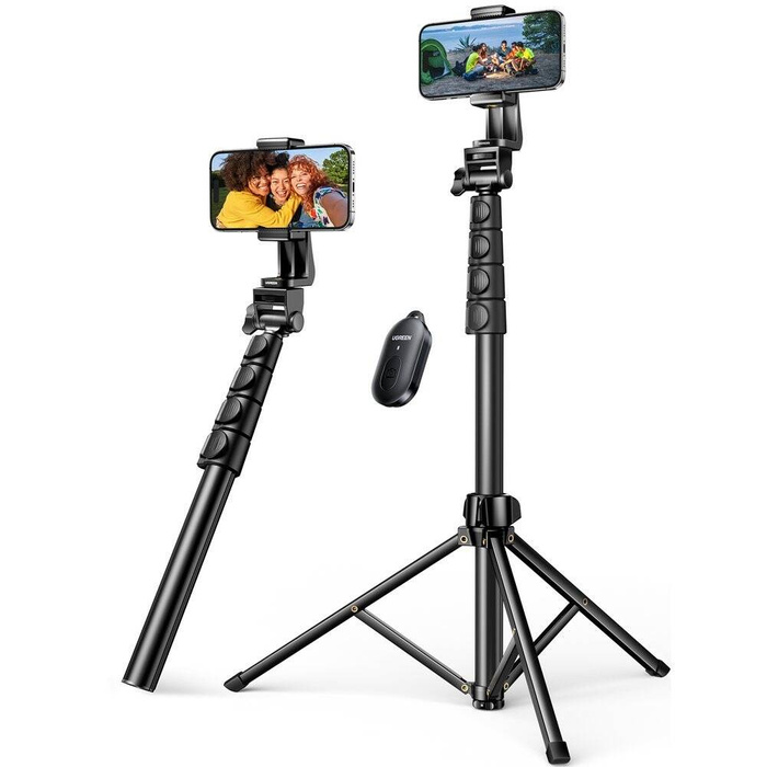 UGREEN Selfie Stick Tripod with Bluetooth Remote – LP680