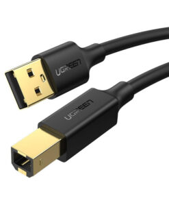 UGREEN USB-A 2.0 AM to BM Print Cable 3m (Black) - US135