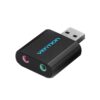 VENTION USB EXTERNAL SOUND CARD METAL VAB-S17-B
