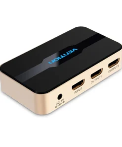 Vention 1 In 4 Out HDMI Splitter 4K@30Hz Gold ACCG0-UK