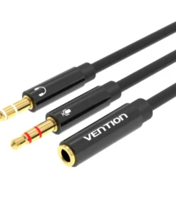 Vention 2*3.5mm Male to 4 Pole 3.5mm Female BBTBY