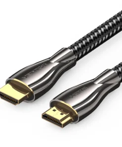 Vention Cotton Braided 4K HDMI 20M Black ALLBQ