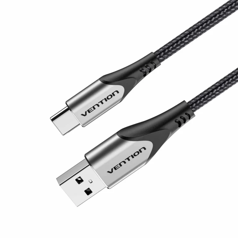 Vention Cotton Braided USB 2.0 A Male to C Male 3A 1M CODHF