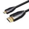 Vention Micro HDMI Cable 2M Black VAA-D03-B20