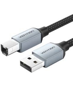 Vention USB 2.0 A Male to B Male printer Cable 1M Black PVC Type COQBF