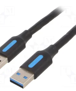Vention USB 3.0 A Male to A Male Cable 1.5M Black PVC Type CONBG