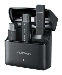 Vention USB-C 2-Pack Wireless Lavalier Microphone Type NCBB0