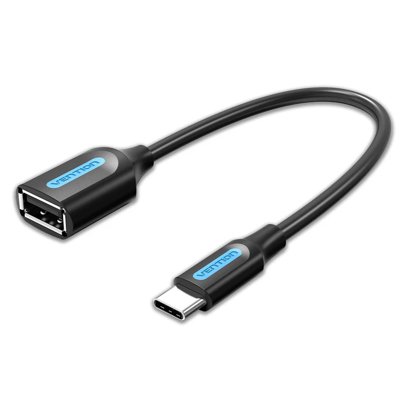 Vention USB C Male-Female OTG Cable 0.15M-Ven-CCSBB