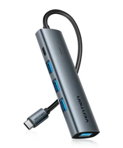 Vention USB Type C to Multi-Function 5 IN 1 Hub-(VEN-TGPBB)