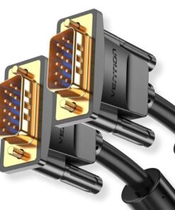 Vention VGA(3+6) ferrite cores 1.5M Black DAEBG