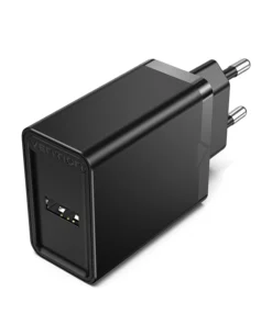 vention 1-port USB Wall Charger(12W) UK-Plug Black FAAB0-UK